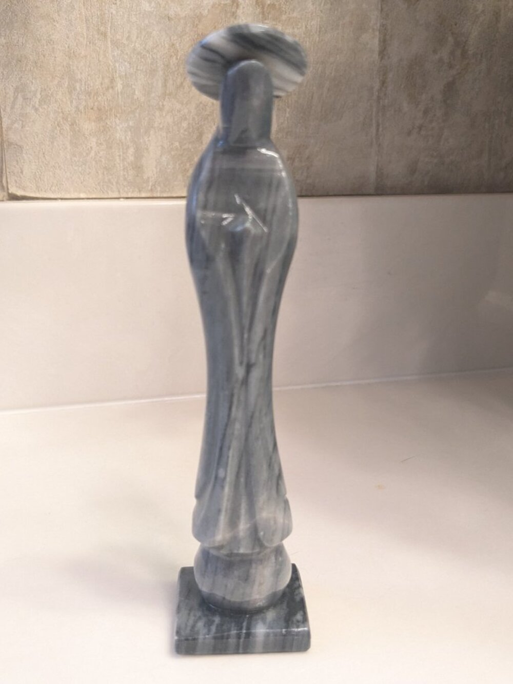 Angel Statue Artisan Carved from Marble